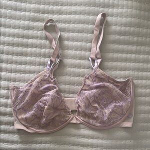 Victoria’s Secret Lace Unlined Demi Bra in Lavender